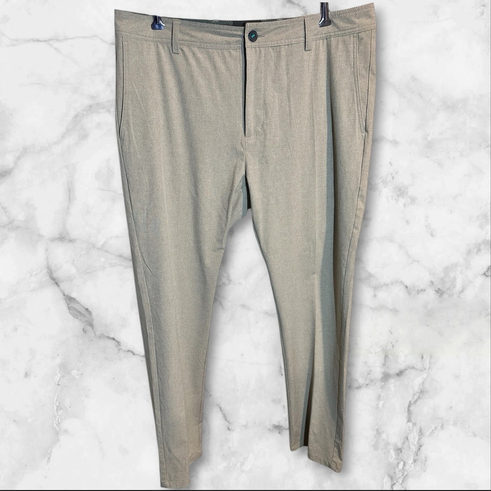 Linksoul Pants Mens 38L Regular Fit Chino Stretch Golf Light 38x35